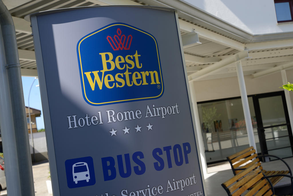Best Western Hotel Rome Airport Fiumicino Esterno foto
